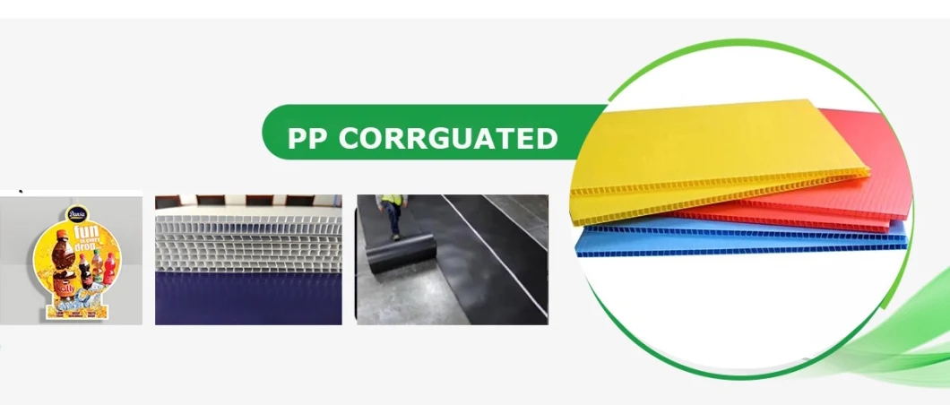 Coroplast Corflute Sheet Corrugated Plastic for Floor Protection